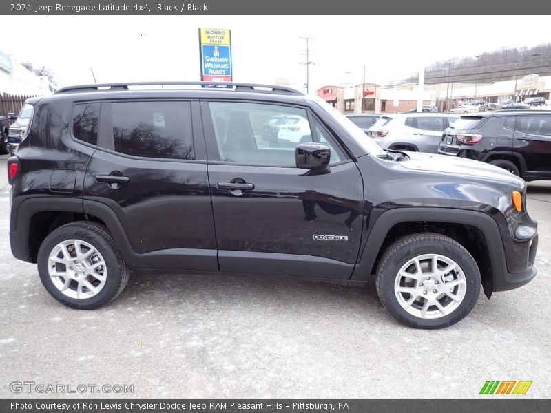 Black / Black 2021 Jeep Renegade Latitude 4x4