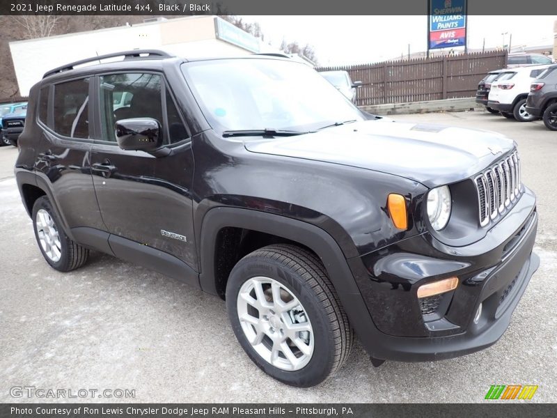 Black / Black 2021 Jeep Renegade Latitude 4x4