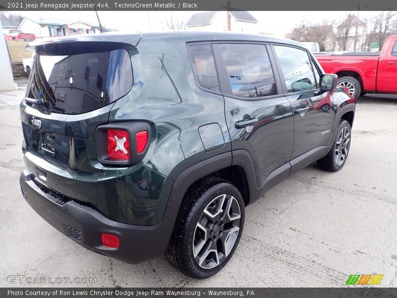 TechnoGreen Metallic / Black 2021 Jeep Renegade Jeepster 4x4