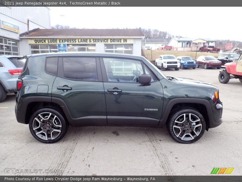  2021 Renegade Jeepster 4x4 TechnoGreen Metallic