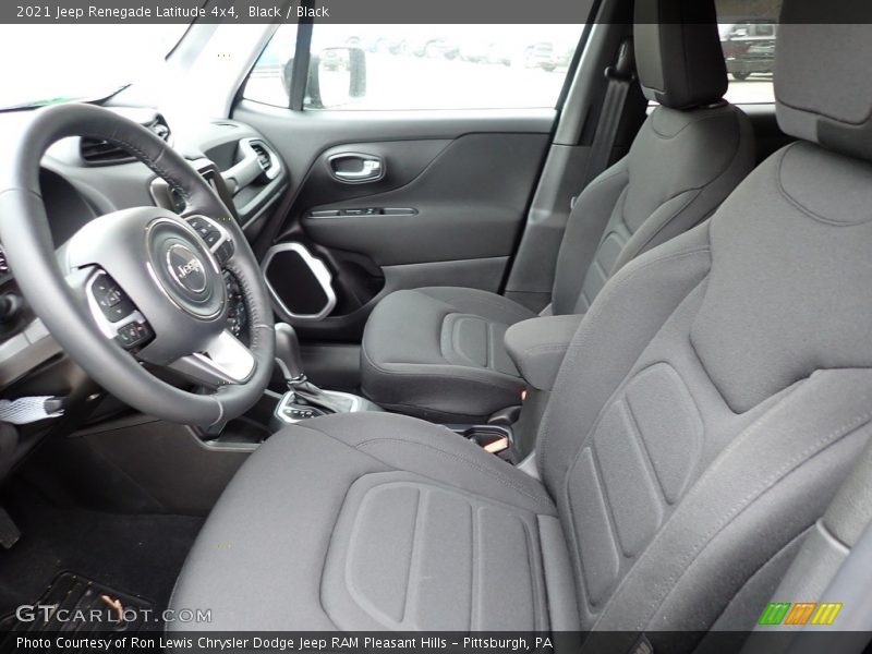 Black / Black 2021 Jeep Renegade Latitude 4x4