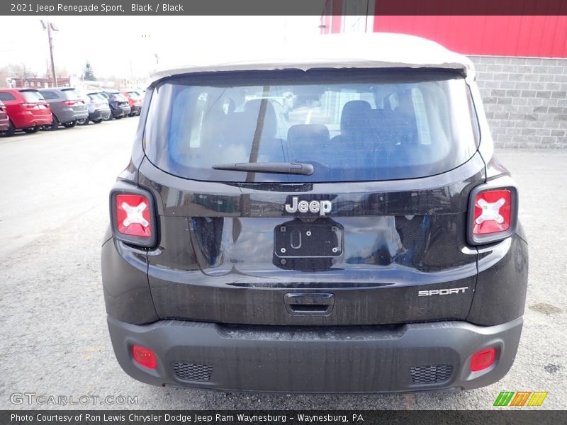 Black / Black 2021 Jeep Renegade Sport