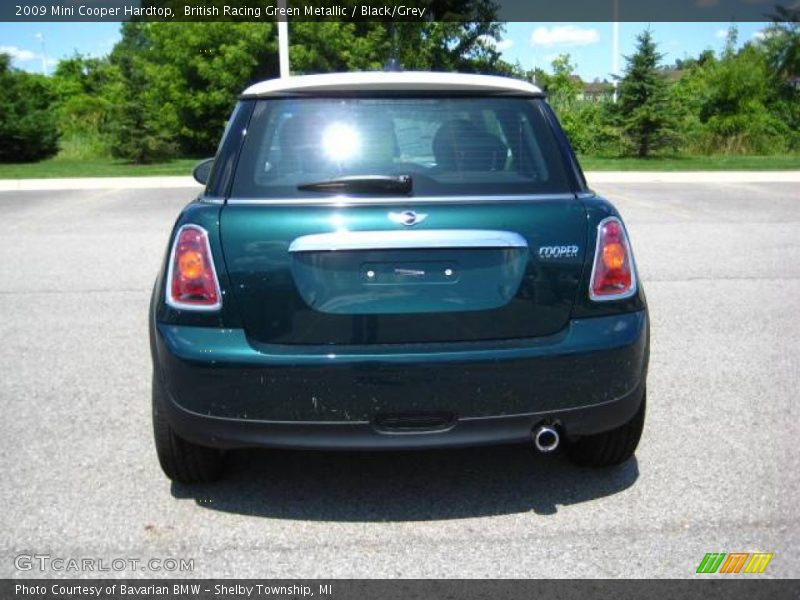 British Racing Green Metallic / Black/Grey 2009 Mini Cooper Hardtop