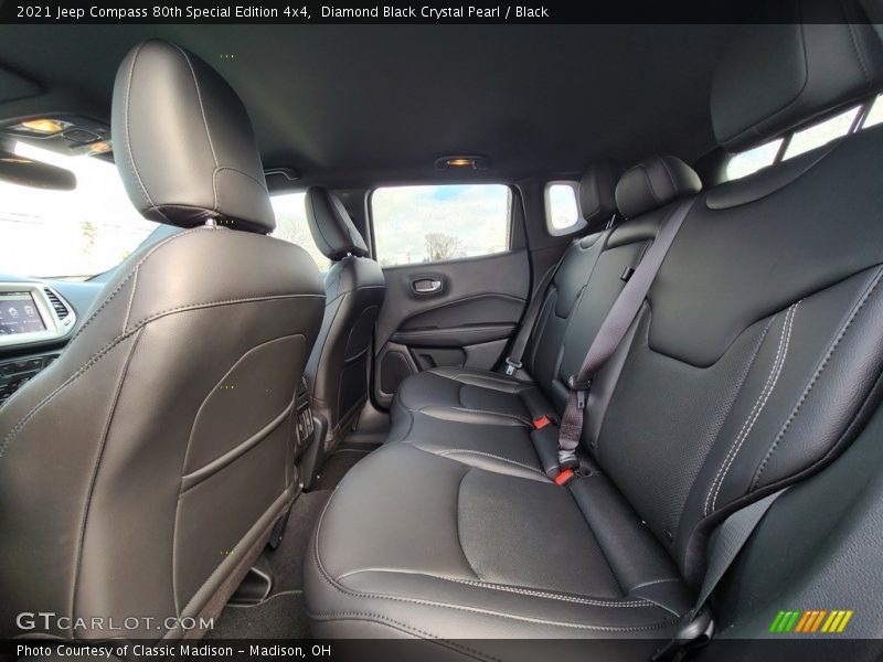 Diamond Black Crystal Pearl / Black 2021 Jeep Compass 80th Special Edition 4x4