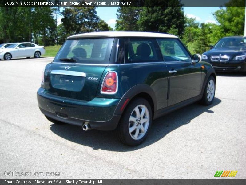 British Racing Green Metallic / Black/Grey 2009 Mini Cooper Hardtop