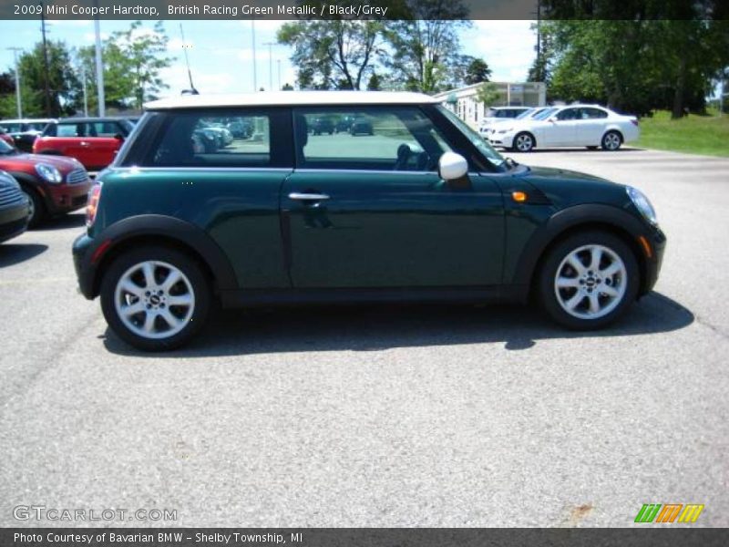 British Racing Green Metallic / Black/Grey 2009 Mini Cooper Hardtop