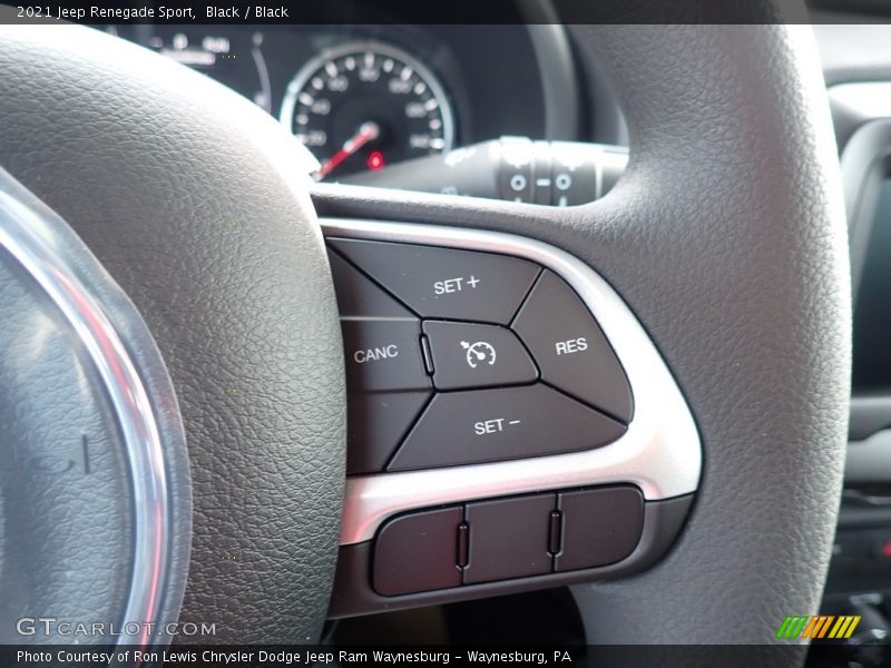 Black / Black 2021 Jeep Renegade Sport