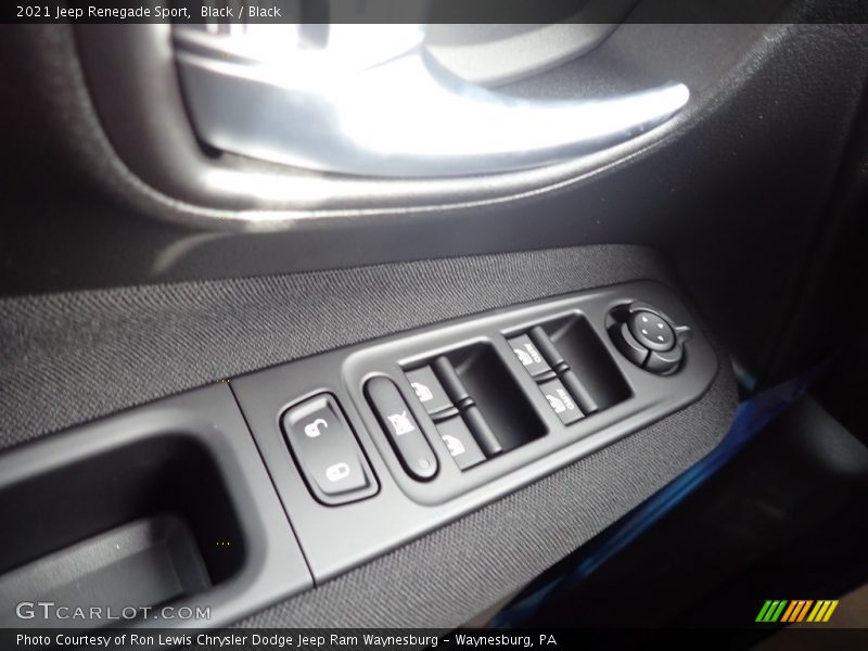 Black / Black 2021 Jeep Renegade Sport