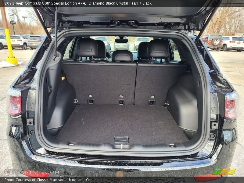 Diamond Black Crystal Pearl / Black 2021 Jeep Compass 80th Special Edition 4x4