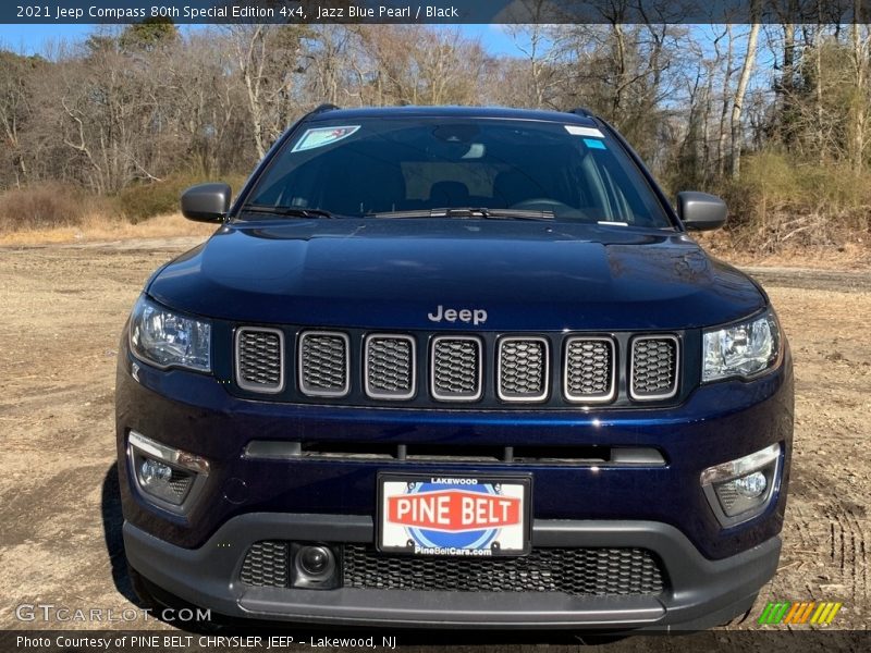 Jazz Blue Pearl / Black 2021 Jeep Compass 80th Special Edition 4x4