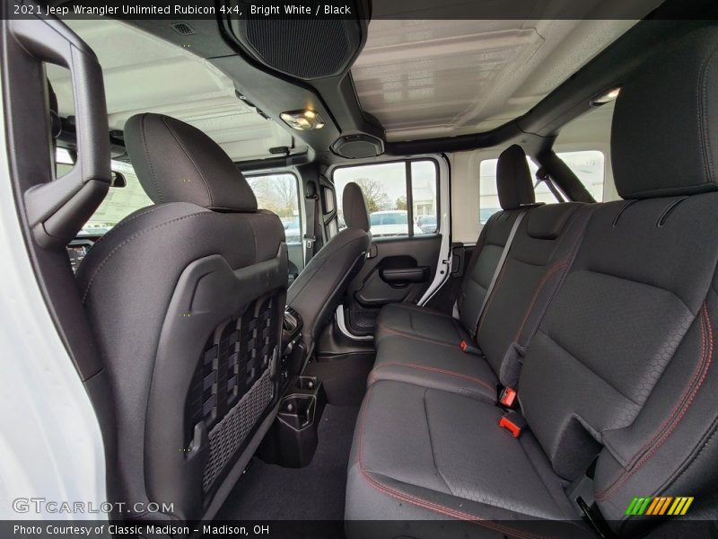 Bright White / Black 2021 Jeep Wrangler Unlimited Rubicon 4x4