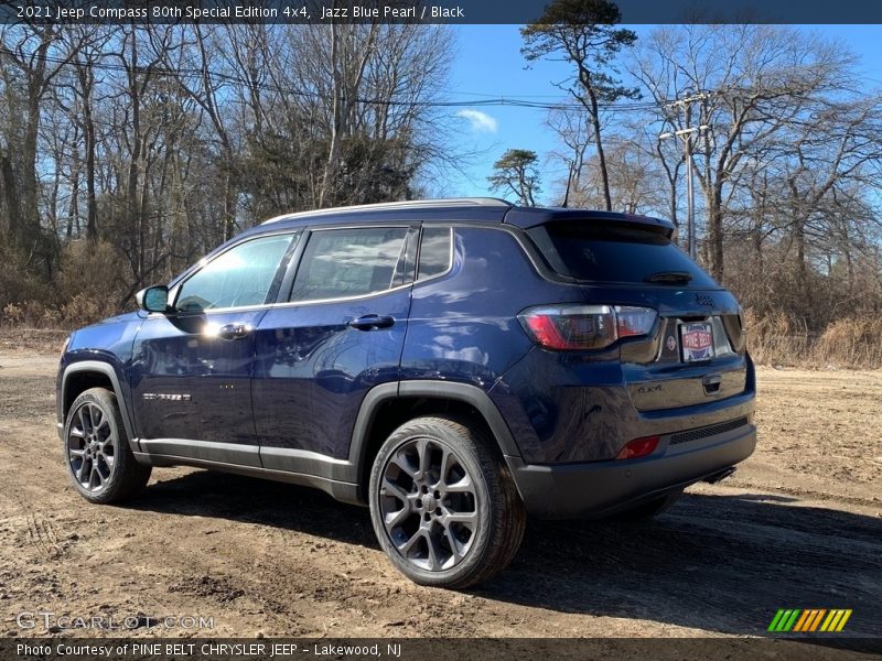 Jazz Blue Pearl / Black 2021 Jeep Compass 80th Special Edition 4x4