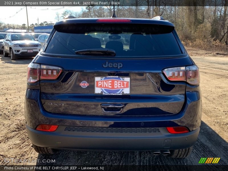 Jazz Blue Pearl / Black 2021 Jeep Compass 80th Special Edition 4x4