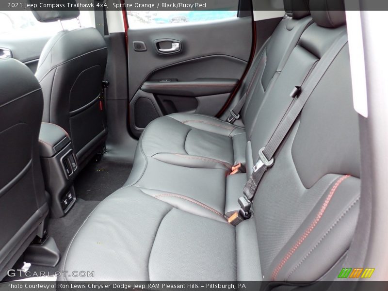 Spitfire Orange / Black/Ruby Red 2021 Jeep Compass Trailhawk 4x4