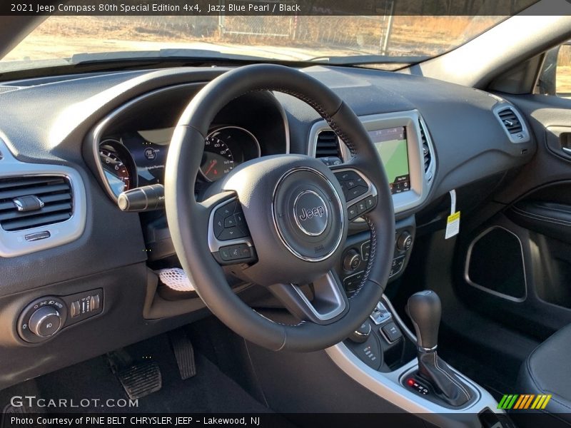 Jazz Blue Pearl / Black 2021 Jeep Compass 80th Special Edition 4x4