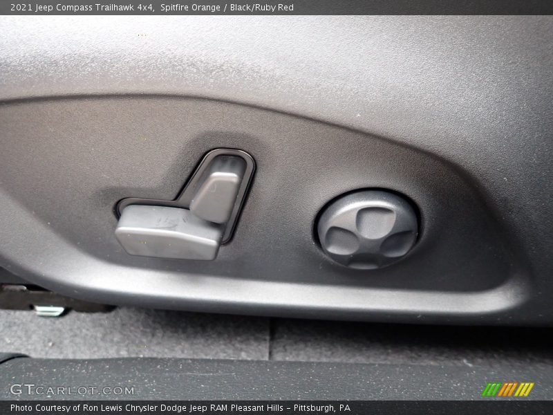 Spitfire Orange / Black/Ruby Red 2021 Jeep Compass Trailhawk 4x4