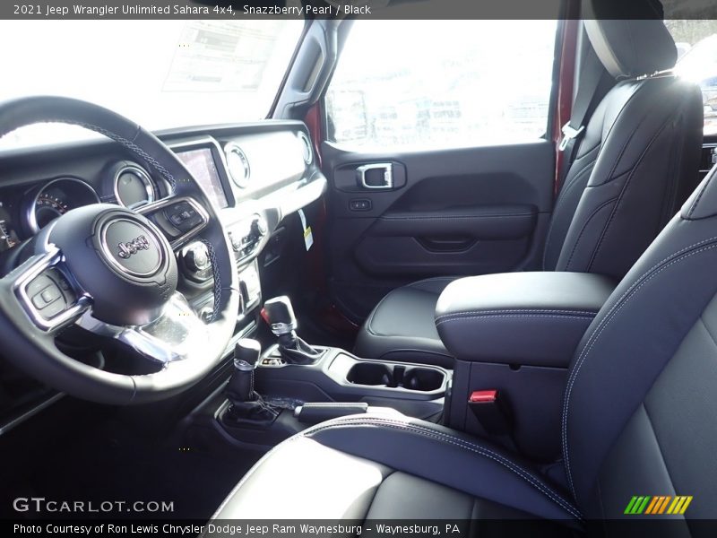 Snazzberry Pearl / Black 2021 Jeep Wrangler Unlimited Sahara 4x4