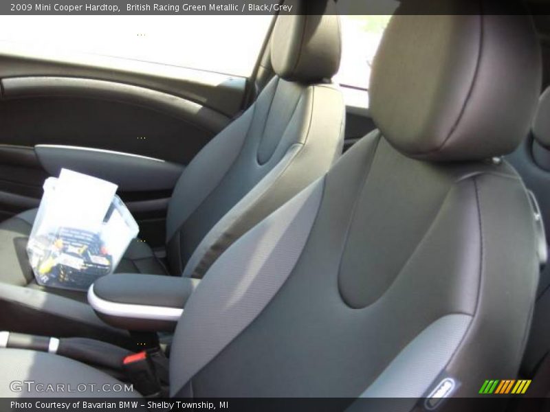 British Racing Green Metallic / Black/Grey 2009 Mini Cooper Hardtop