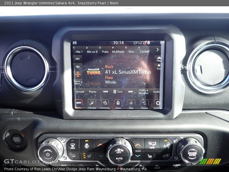 Snazzberry Pearl / Black 2021 Jeep Wrangler Unlimited Sahara 4x4