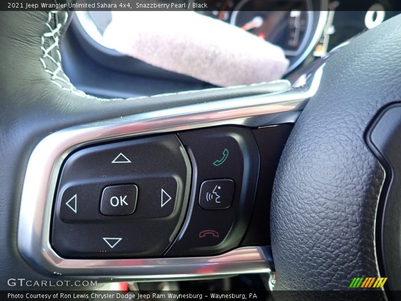 Snazzberry Pearl / Black 2021 Jeep Wrangler Unlimited Sahara 4x4