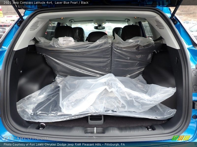 Laser Blue Pearl / Black 2021 Jeep Compass Latitude 4x4