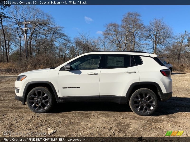 White / Black 2021 Jeep Compass 80th Special Edition 4x4