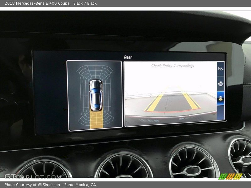 Black / Black 2018 Mercedes-Benz E 400 Coupe
