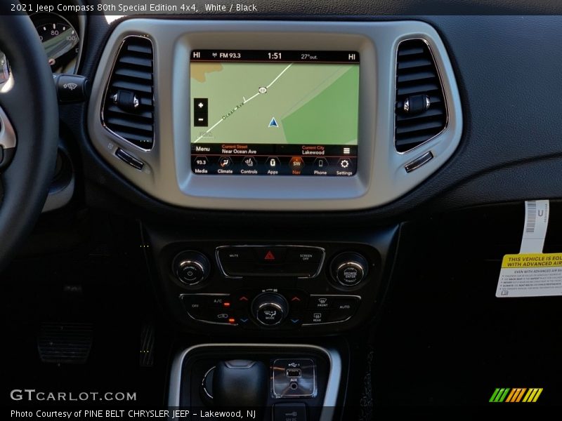 White / Black 2021 Jeep Compass 80th Special Edition 4x4