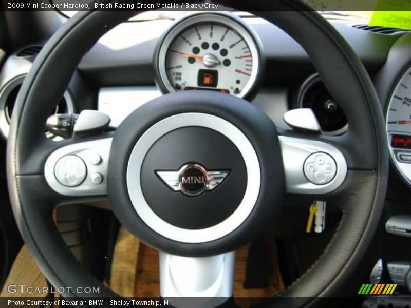 British Racing Green Metallic / Black/Grey 2009 Mini Cooper Hardtop