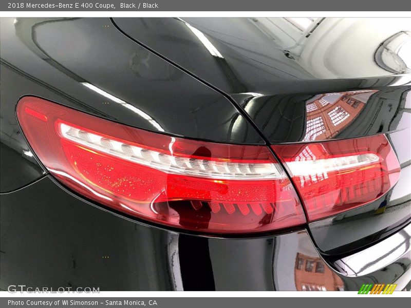 Black / Black 2018 Mercedes-Benz E 400 Coupe