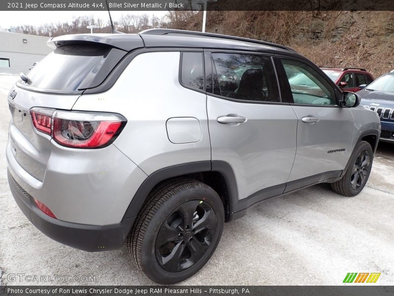 Billet Silver Metallic / Black 2021 Jeep Compass Altitude 4x4