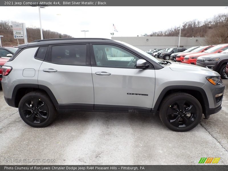 Billet Silver Metallic / Black 2021 Jeep Compass Altitude 4x4