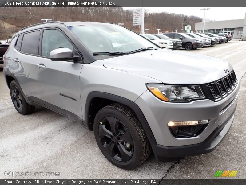 Billet Silver Metallic / Black 2021 Jeep Compass Altitude 4x4