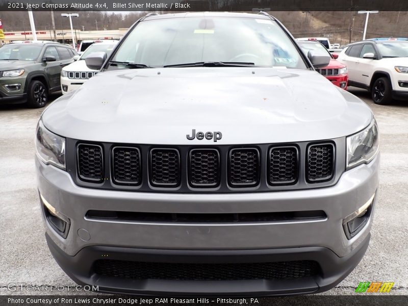 Billet Silver Metallic / Black 2021 Jeep Compass Altitude 4x4