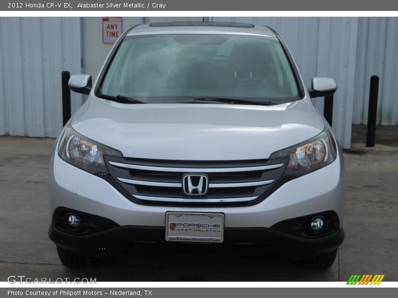 Alabaster Silver Metallic / Gray 2012 Honda CR-V EX