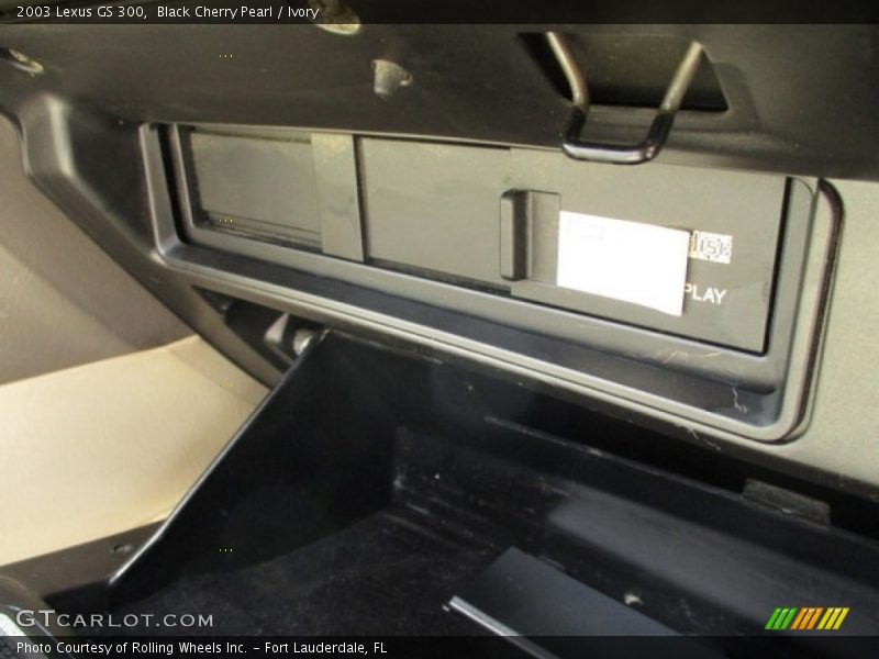 Black Cherry Pearl / Ivory 2003 Lexus GS 300