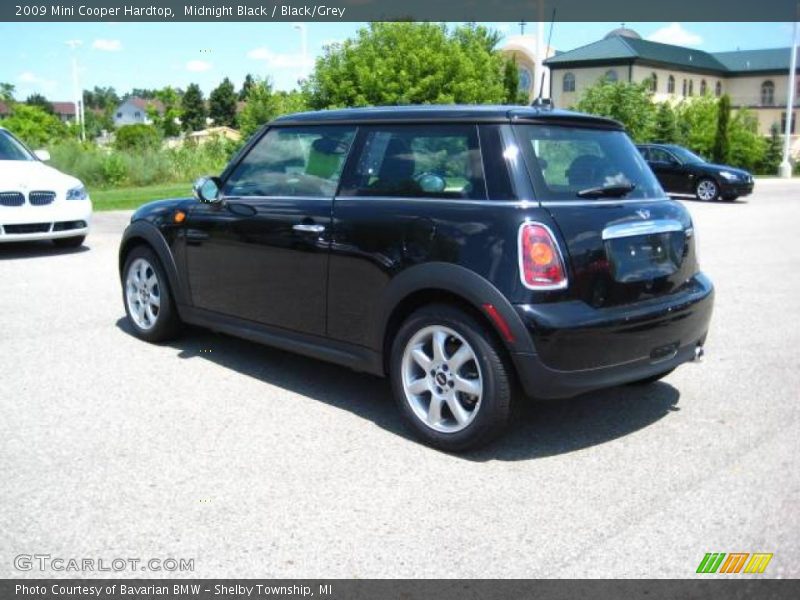 Midnight Black / Black/Grey 2009 Mini Cooper Hardtop