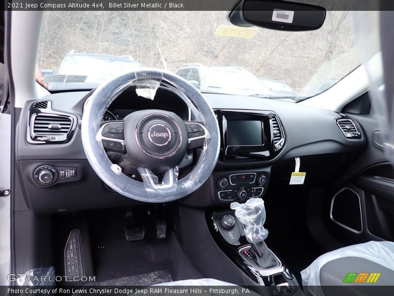 Billet Silver Metallic / Black 2021 Jeep Compass Altitude 4x4