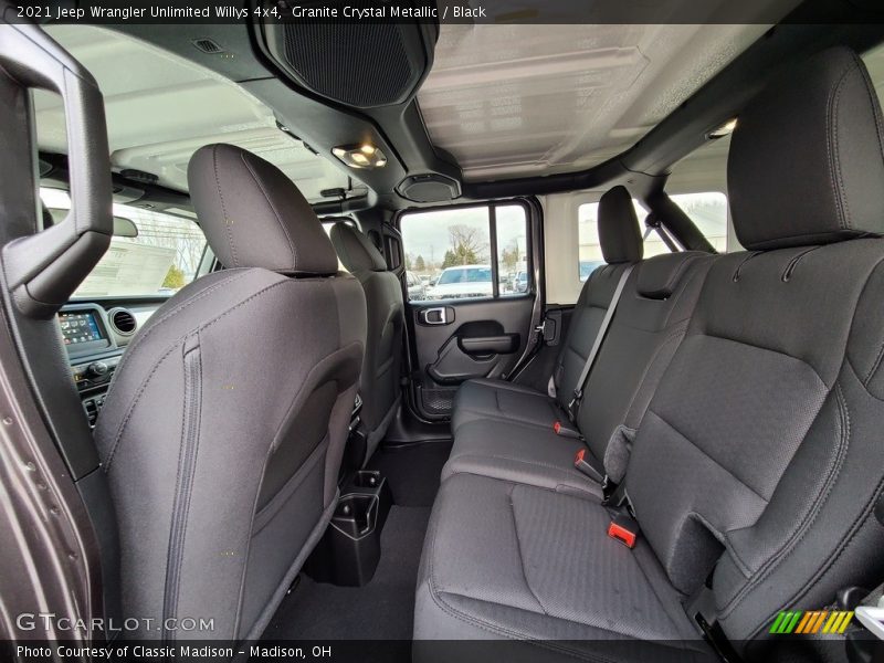 Granite Crystal Metallic / Black 2021 Jeep Wrangler Unlimited Willys 4x4