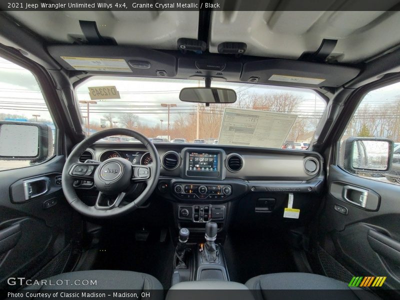 Granite Crystal Metallic / Black 2021 Jeep Wrangler Unlimited Willys 4x4