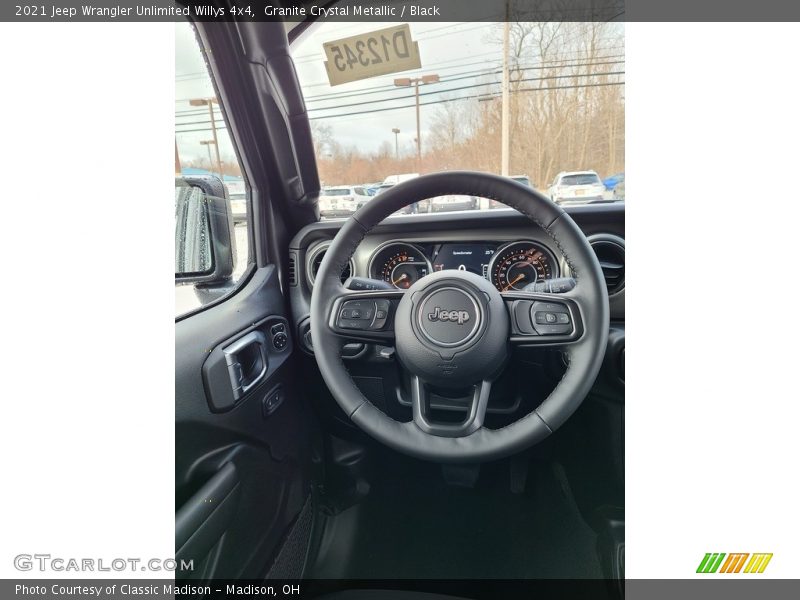 Granite Crystal Metallic / Black 2021 Jeep Wrangler Unlimited Willys 4x4