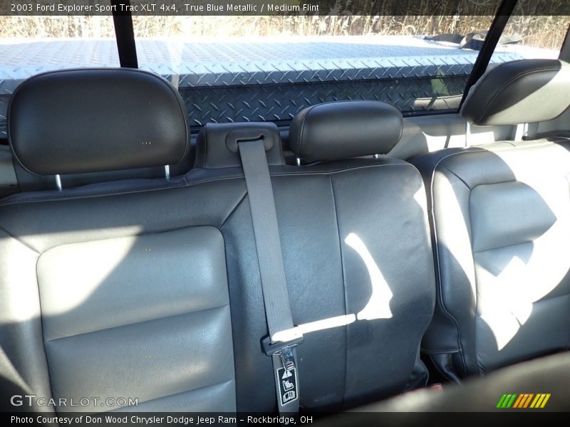 True Blue Metallic / Medium Flint 2003 Ford Explorer Sport Trac XLT 4x4