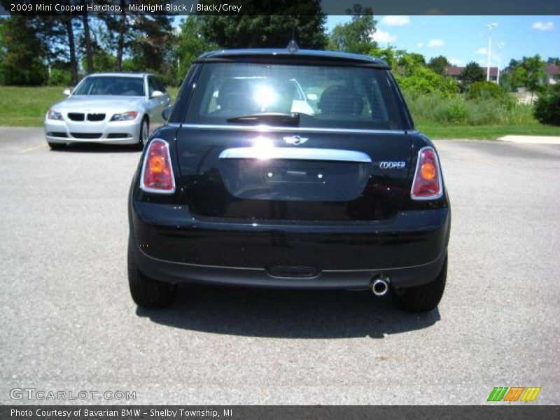 Midnight Black / Black/Grey 2009 Mini Cooper Hardtop