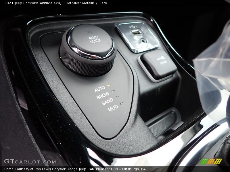 Billet Silver Metallic / Black 2021 Jeep Compass Altitude 4x4
