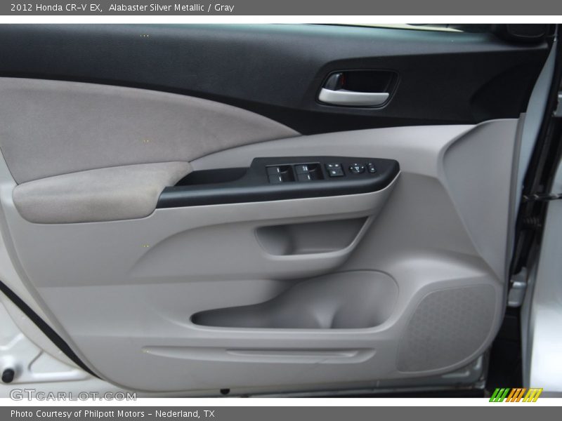 Alabaster Silver Metallic / Gray 2012 Honda CR-V EX