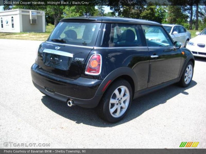 Midnight Black / Black/Grey 2009 Mini Cooper Hardtop