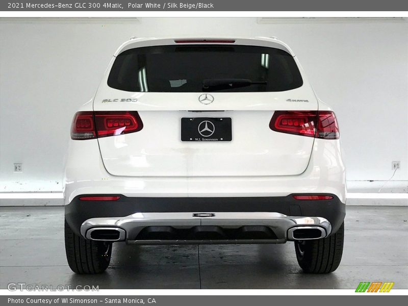 Polar White / Silk Beige/Black 2021 Mercedes-Benz GLC 300 4Matic