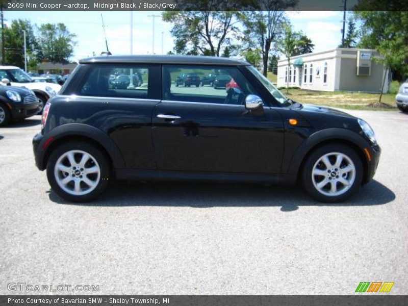 Midnight Black / Black/Grey 2009 Mini Cooper Hardtop
