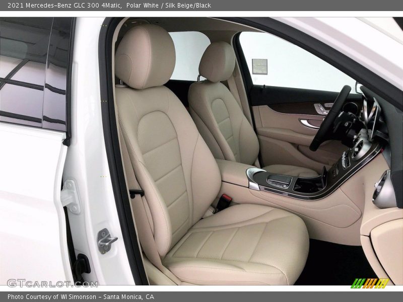 Polar White / Silk Beige/Black 2021 Mercedes-Benz GLC 300 4Matic