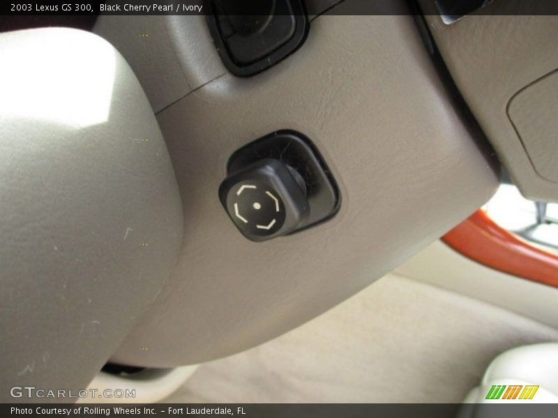 Black Cherry Pearl / Ivory 2003 Lexus GS 300